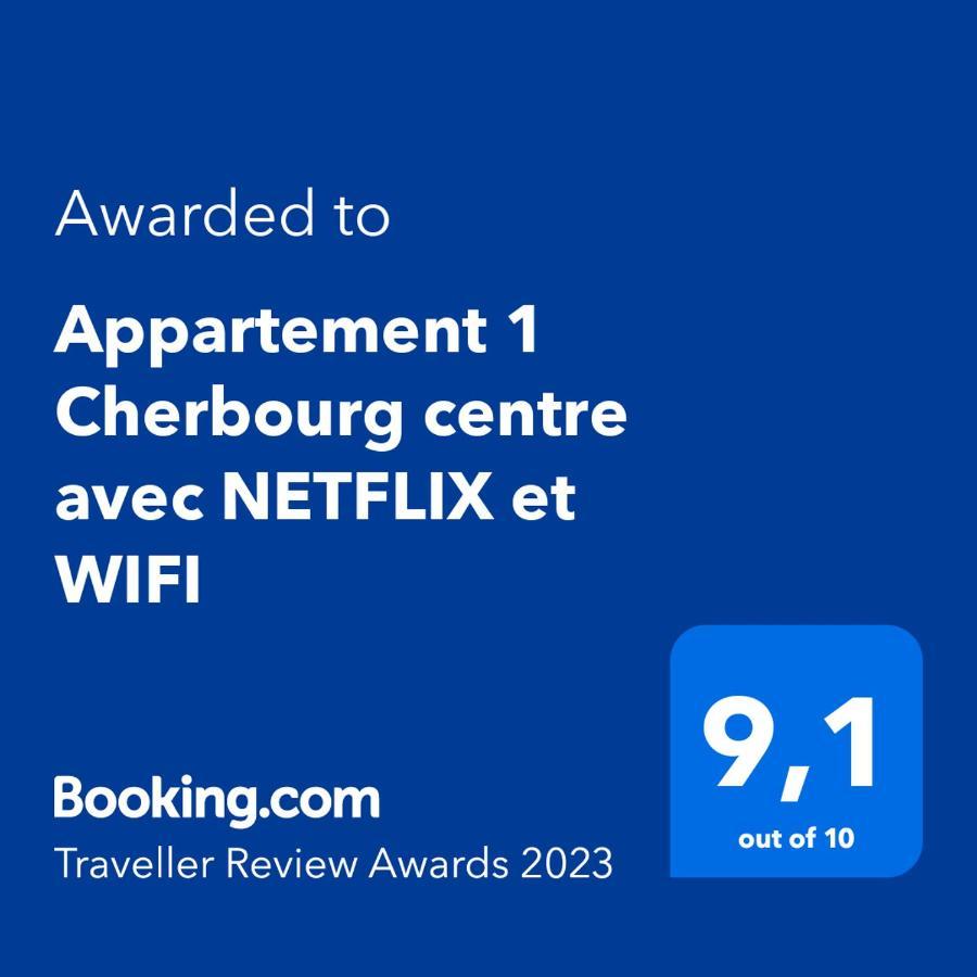 Appartement 1 Cherbourg Centre Avec Netflix Et Wifi ภายนอก รูปภาพ